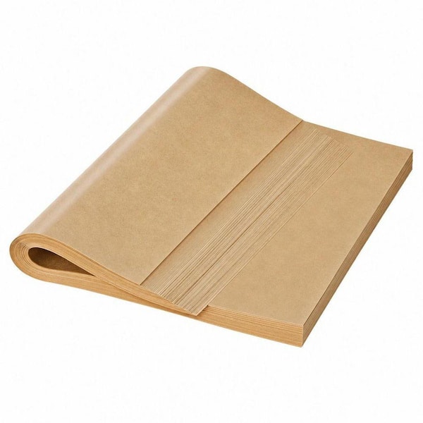 200 Pack 17 in. x 26 in. Non-Stick Precut Baking Parchment, for Baking Grilling Steaming Bread Cup Cake Cookie and More