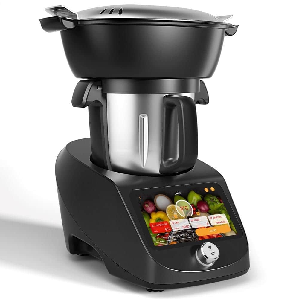 Smart Food Processor Cooking Machine, All-in-One 1000W Multicooker with 7 Inch Touch Screen, Built-in Scale & Steam price history on PriceWatchPro