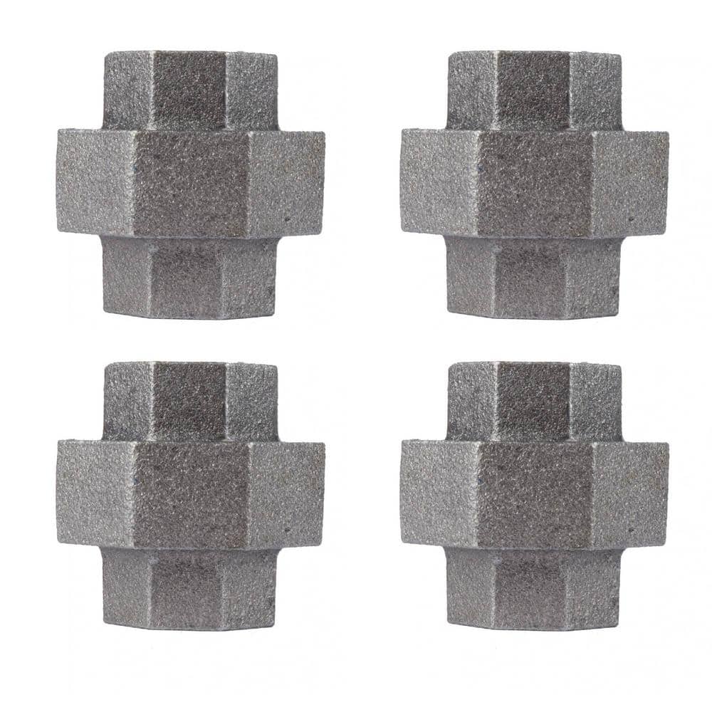 3/4 in. Black Iron Union for Furniture Building and Regular Plumbing Applications (4-Pack) price history on PriceWatchPro