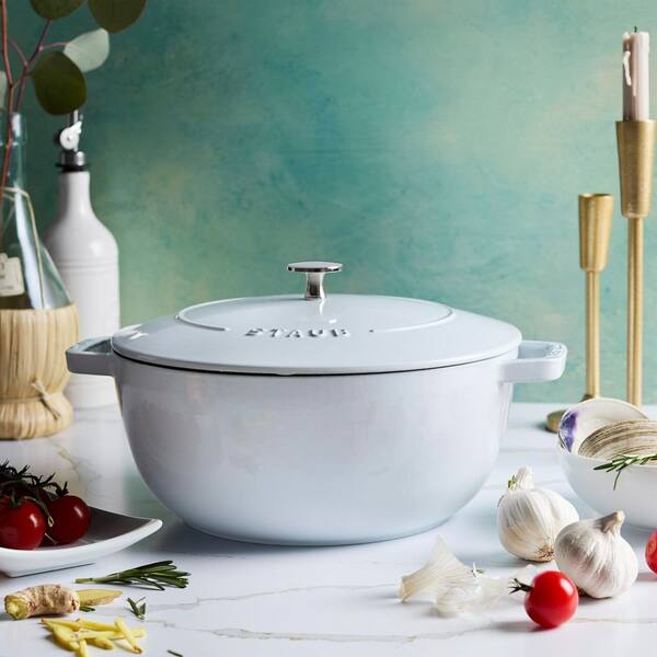 staub 5-qt Enameled Cast Iron Dutch Oven Essential French Oven