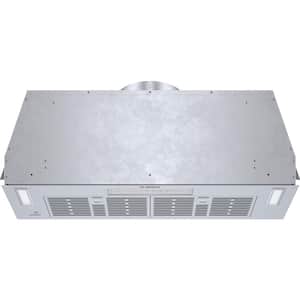 800 Series 36 in. 600 CFM Ducted Under Cabinet Range Hood with Light in Stainless Steel, HomeConnect