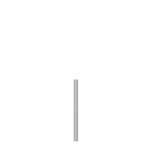 SIMPLY WOODMARK PRO Shaker Full Overlay 3 in. W x 0.75 in. D x 42.13 in. H Filler in Stone Gray