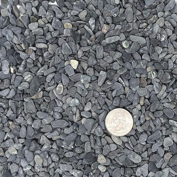 0.1 Cu. ft. Gray Small Gravel 5 lbs. 1/5 in. Size Landscape Rocks
