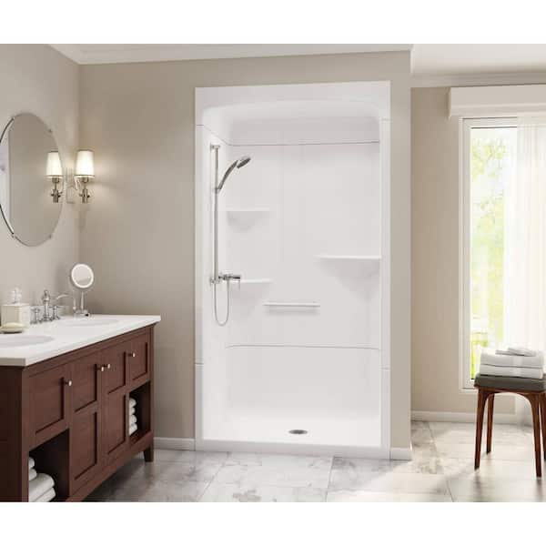 MAAX Camelia 48 in. x 34 in. x 88 in. Alcove Shower Stall with