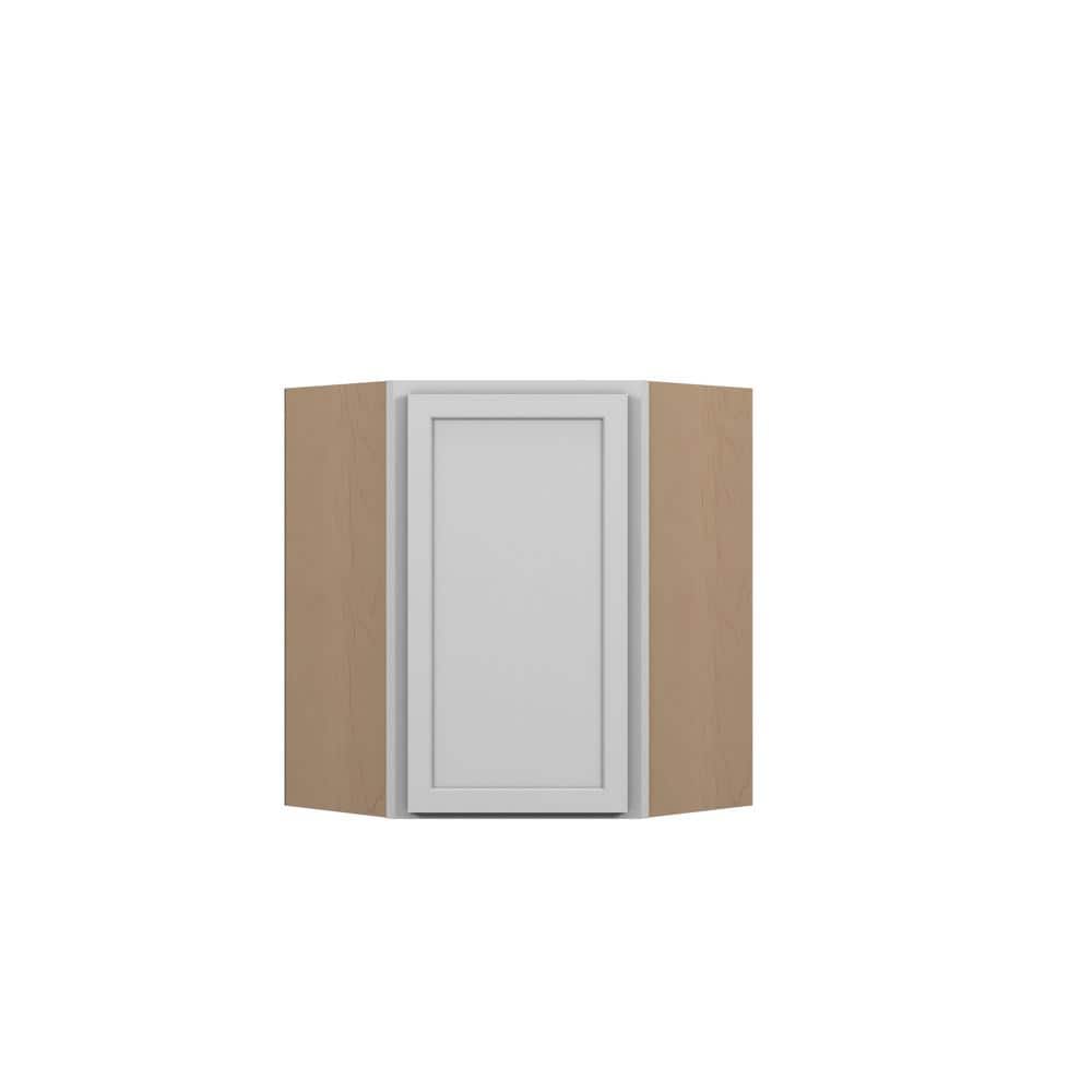Westport Shaker 24 in. W x 30 in. H x 12 in. D in Painted White Plywood Assembled Corner Diagonal Wall Cabinet price history on PriceWatchPro