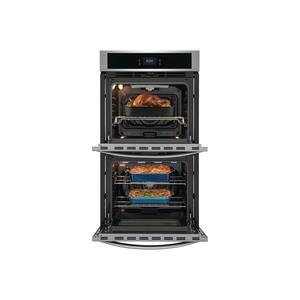 27 in. Double Electric Wall Oven with Convection in Stainless Steel