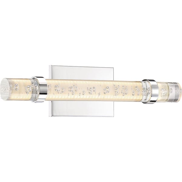 Quoizel Bracer 18 in. Polished Chrome Integrated LED Vanity Light