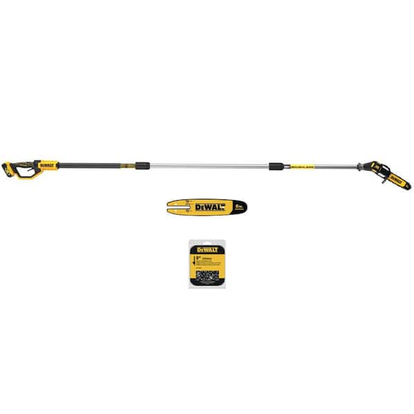 DEWALT 20-Volt MAX 8 in. Brushless Cordless Battery Powered Pole