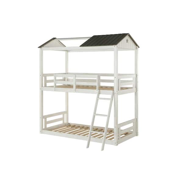 Acme Furniture Nadine Cottage Weathered, Cottage Colors Collection Bunk Bed