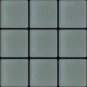 Chic Gray 11.8 in. x 11.8 in. 1 in. x 1 in. Matte Finished Glass Mosaic Tile (9.67 sq. ft./Case)