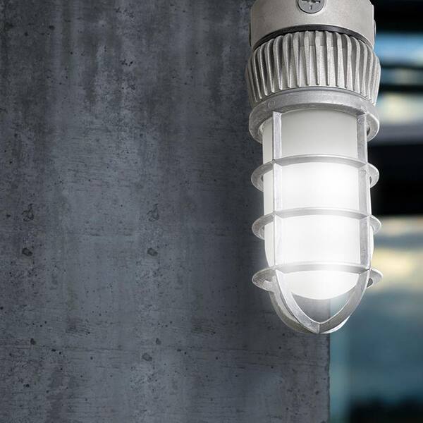 Probrite 125 Watt Equivalent Integrated Outdoor Led Area Light And Flood 1900 Lumens Security Lighting Vpr14 4k Cm Gr Integrated Outdoor Led Area Light, How To Replace Outdoor Led Light Fixture