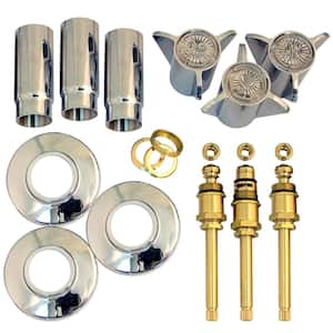 Tub and Shower Rebuild Kit for Sayco Space Age 3-Handle Faucets