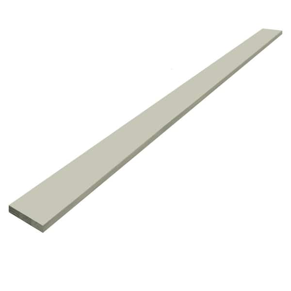 UFP-Edge 1 in. x 4 in. x 8 ft. Premium Primed Finger-Jointed Radiata Pine Trim Board