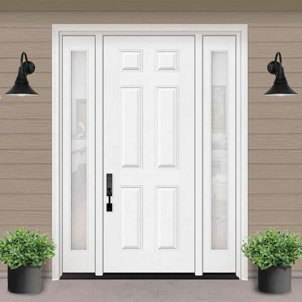 Steves & Sons Regency 68 in. x 96 in. 6 Panel RHIS Unfinished