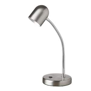 5-Watt Integrated LED Satin Chrome Table Lamp