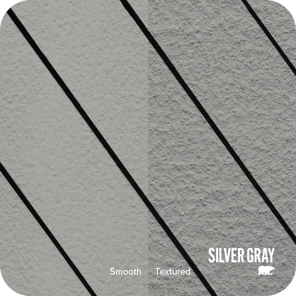 1 gal. #PFC-68 Silver Gray Smooth Solid Color Exterior Wood and Concrete Coating