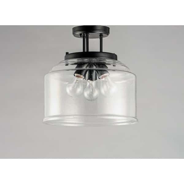 Maxim Lighting - Acadia 12.75 in. 3-Light Semi-Flush Mount