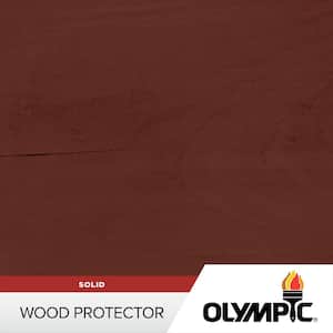1 gal. Deep Redwood Exterior Solid Wood Protector Stain Plus Sealant in One