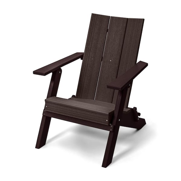 Perfect Choice Stantion Gray Wood Adirondack Chair