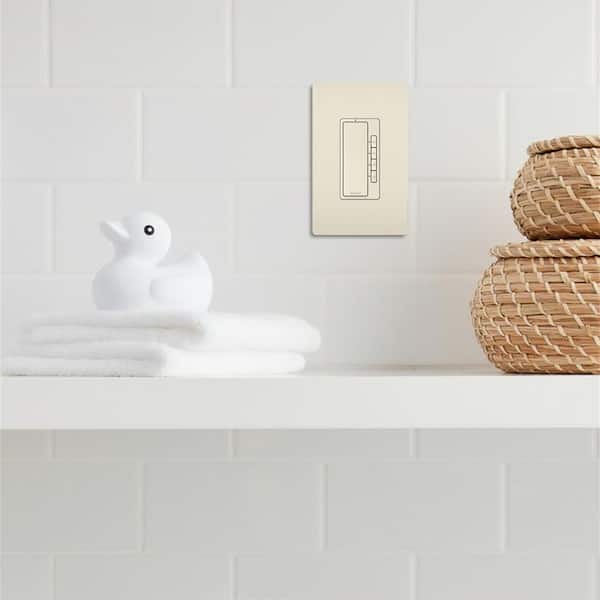 radiant 4 Button 60-Minutes, 40-Minutes, 20-Minutes, 10-Minutes Indoor Digital Countdown Timer, Light Almond