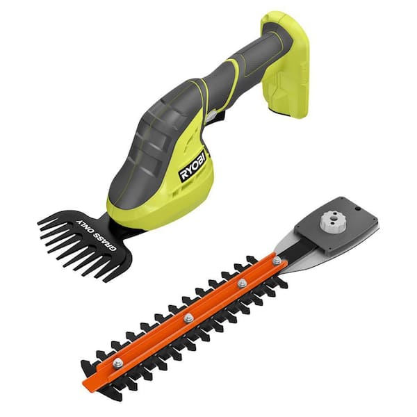 RYOBI ONE+ 18V Cordless Grass Shear and Shrubber Trimmer (Tool