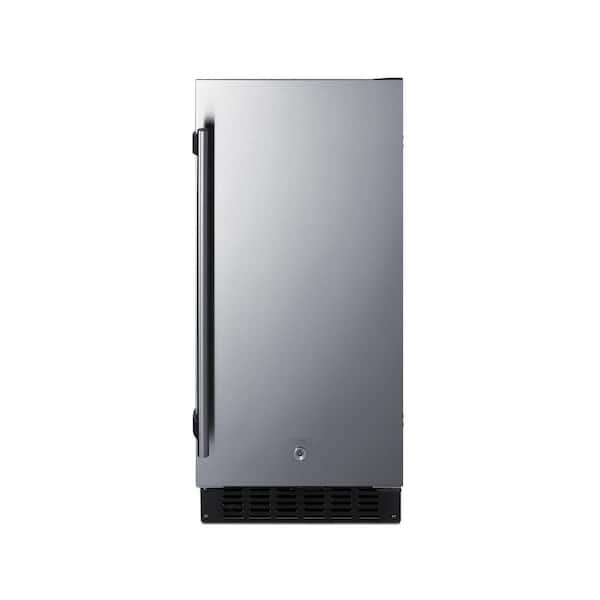 Summit Appliance 1.72 cu. ft. Mini Fridge in Stainless Steel without Freezer ADA Compliant