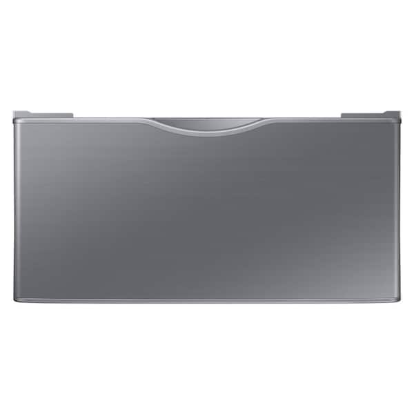 Samsung 14.2-in x 27-in Universal Laundry Pedestal (Platinum) with Storage  Drawer at
