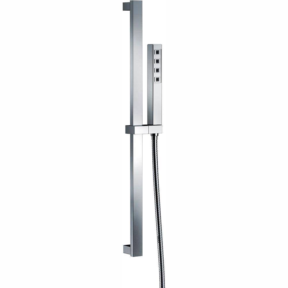 1-Spray Patterns 1.75 GPM 1.38 in. Wall Mount Handheld Shower Head with H2Okinetic in Chrome price history on PriceWatchPro
