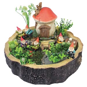 3.5 in. H Tiny Forest Friends Gnome Collection Garden Statue