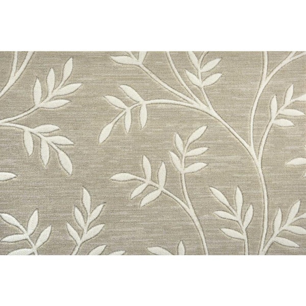 Natural Harmony 6 in. x 6 in. Pattern Carpet Sample - Spring Freedom - Color Parchment