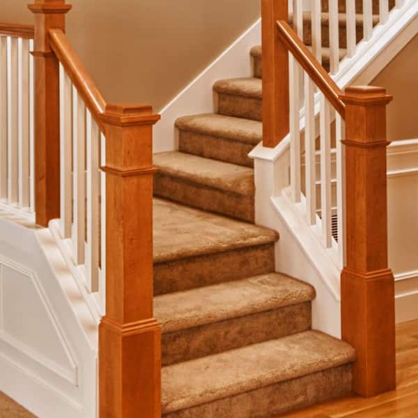 EVERMARK 6045 1 ft. Unfinished Red Oak Shoe Rail