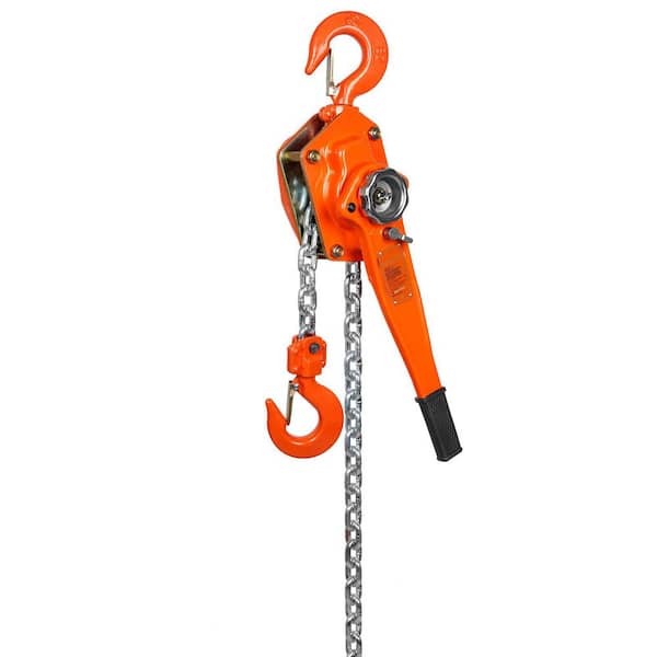 Manual Lever Chain Hoist, 3 Ton 6600 lbs. Capacity 10 FT. Come Along, G80 Galvanized Carbon Steel with Weston Brake