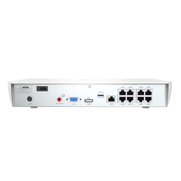 Swann 8-Channel 4K 1TB NVR Wired Security System with 4 Bullet