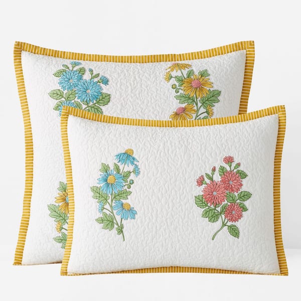 Company Cotton Lily Garden Cotton Sham