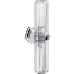Occasion 2-Light Polished Chrome Wall Sconce