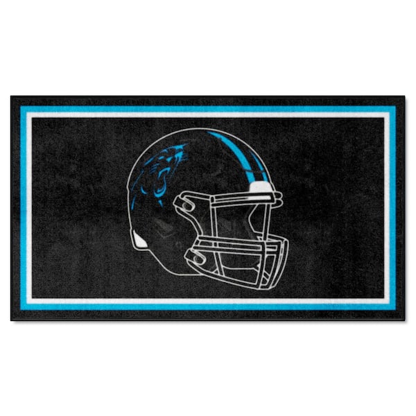 Fanmats Carolina Panthers 3ft. x 5ft. Plush Area Rug