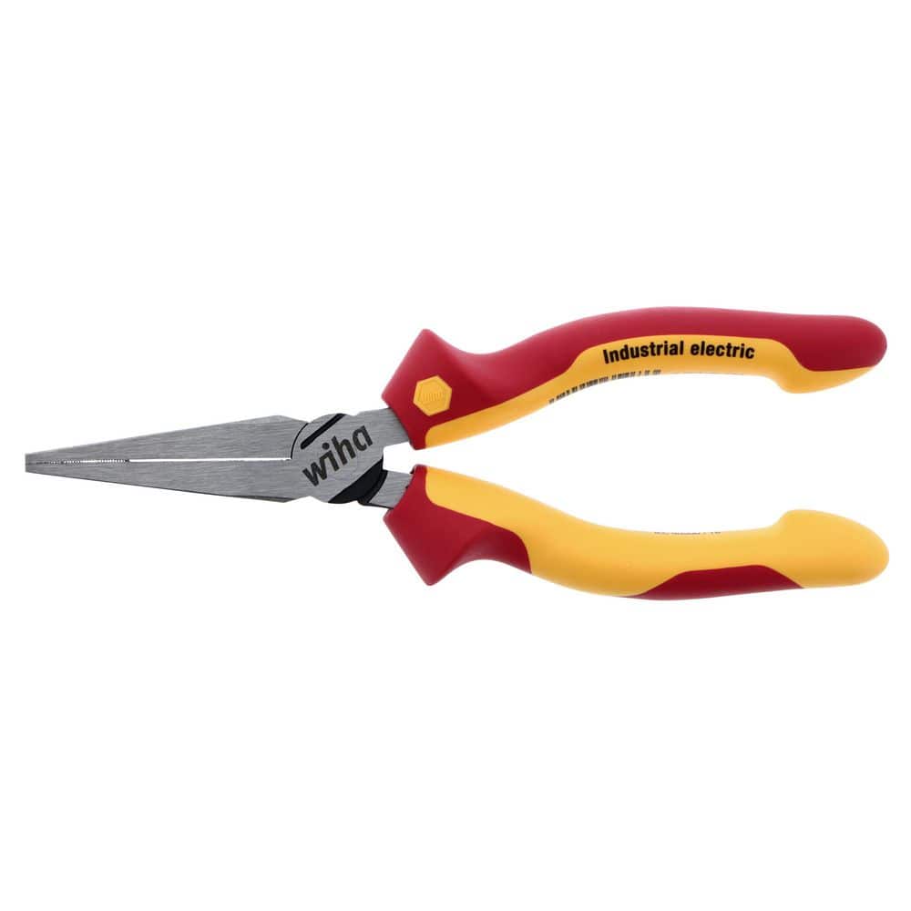 6.3 in. 1000-Volt Insulated Flat Long Nose Pliers with Cutters price history on PriceWatchPro