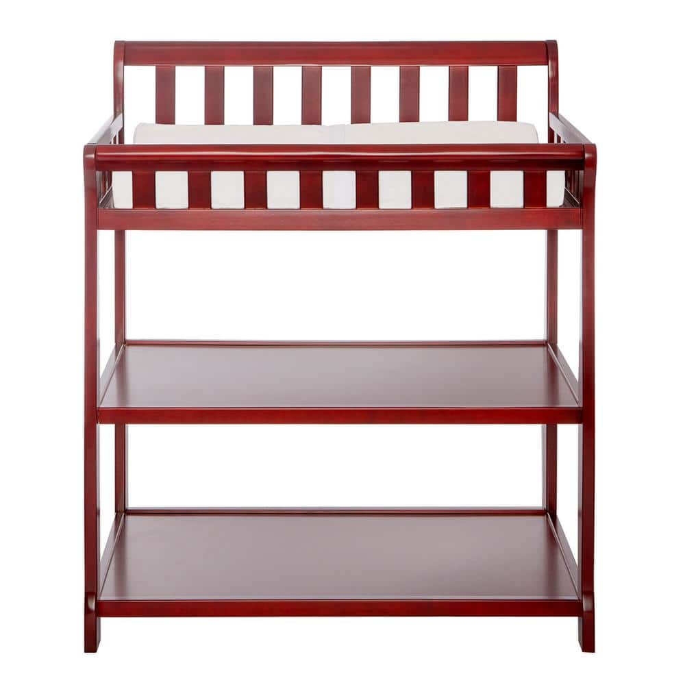 Dream On Me Ashton Cherry Changing Table, Red -  604-C