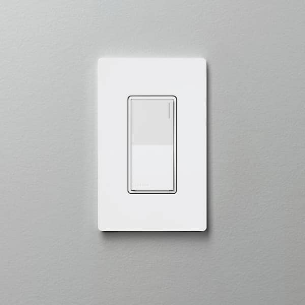 Sunnata Switch, for 6A Lighting or 3A 1/10 HP Motor, Single Pole/Multi Location, Lunar Gray (ST-6ANS-LG)