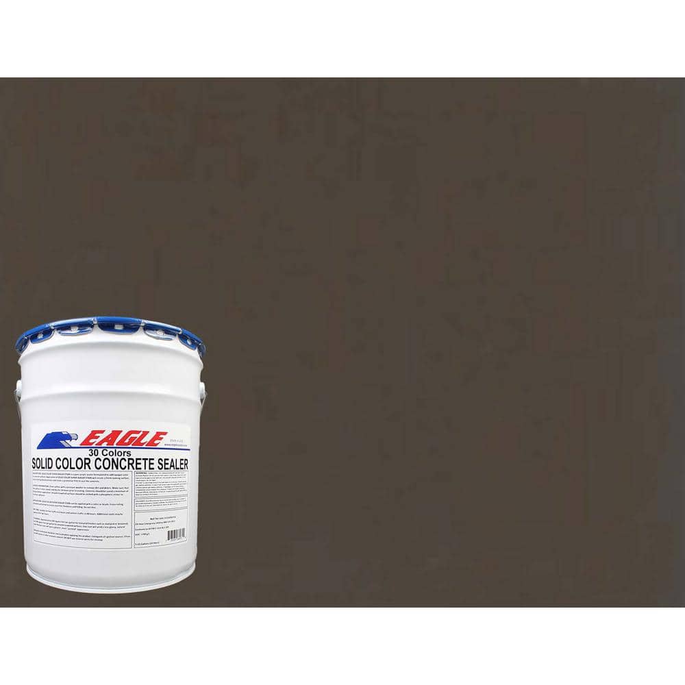 5 gal. Autumn Brown Solid Color Solvent Based Concrete Sealer