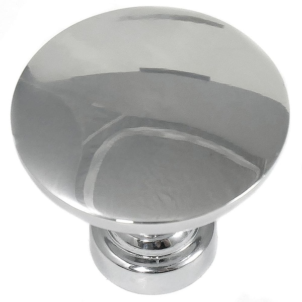 Soho 1.125 in. Polished Chrome Round Cabinet Knob