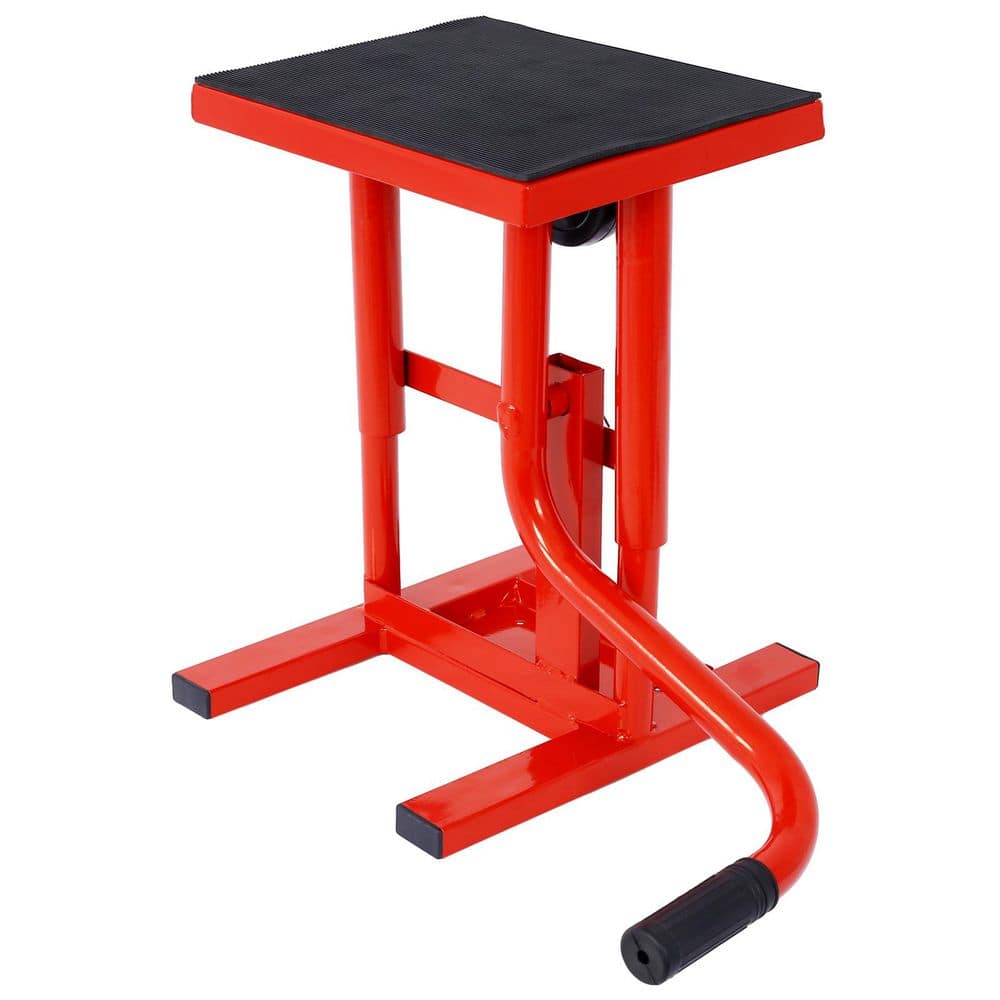 Ami 330LB Motorcycle Dirt Bike Stand Adjustable Height Steel Red price history on PriceWatchPro