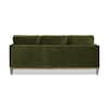 Jennifer Taylor Knox 84 in. Pillow Square Arm Modern Farmhouse Performance Velvet Living Room Sofa Couch in Olive Green 64110-3-V036