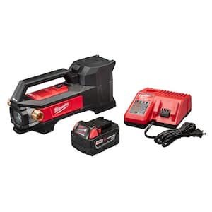 M18 18-Volt 1/4 HP Lithium-Ion Cordless Transfer Pump Kit with (1) 3.0Ah Battery and Charger