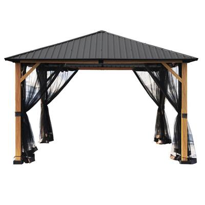 12x12 Gazebos Shade Structures The Home Depot