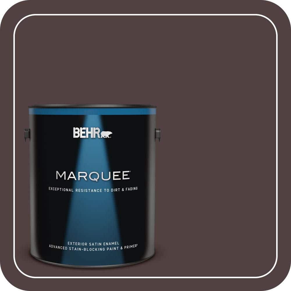 1 gal. #BXC-87 Rich Bordeaux Satin Enamel Exterior Paint & Primer product image for price tracking