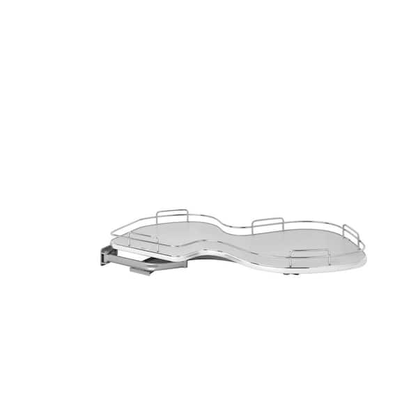 Rev-A-Shelf Left-Handed Single-Tier Organizer for a Blind Right