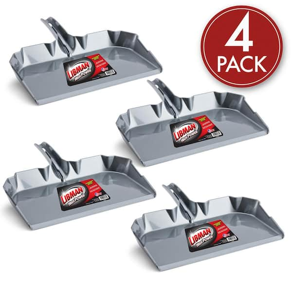 Reviews for Libman Extra Wide 17 in. Industrial Grade Dust Pan (4-Pack ...