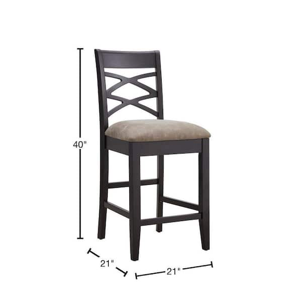 double seat counter stool