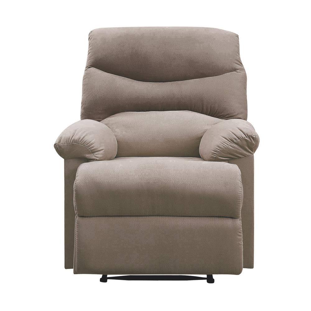 Arcadia II Light Brown Woven Recliner